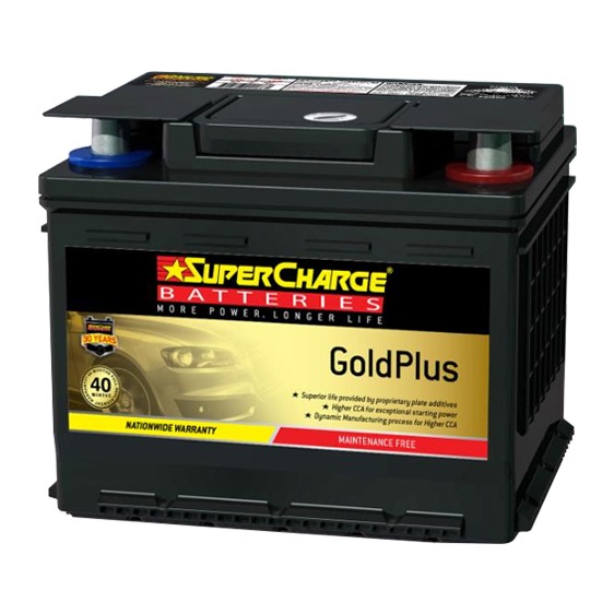 Supercharge Batteries Gold Plus MF44H Battery Central Brisbane