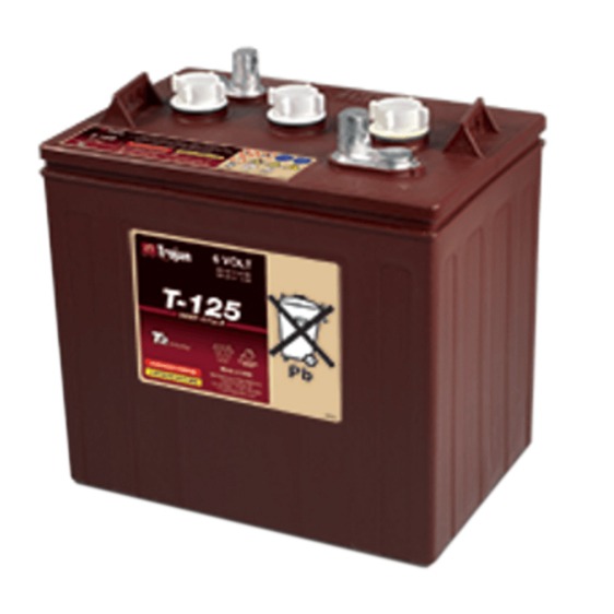 Trojan T125 6V Deep Cycle Wet Battery Battery Central Brisbane