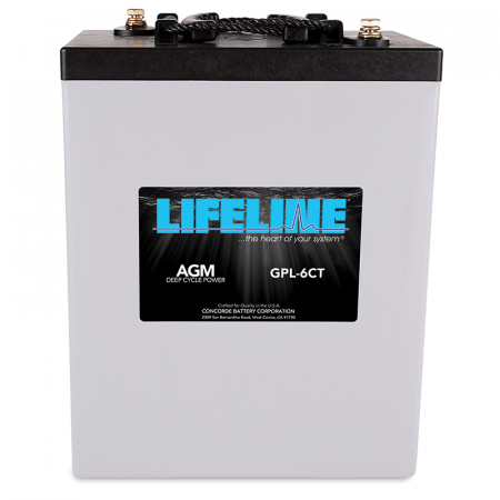 Lifeline AGM GPL-6CT Deep Cycle Battery (6V 300Ah )
