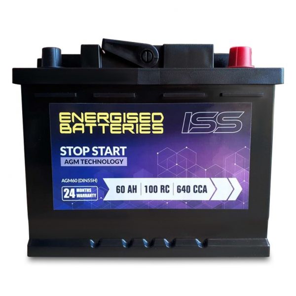 Energised AGM Start Stop Battery AGM60 (DIN55H) - Image 4