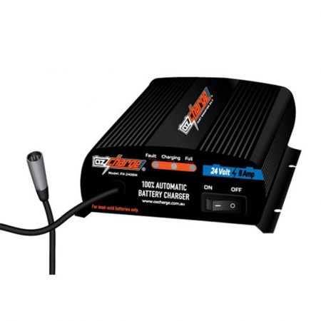 Ozcharge Mobility Battery Charger 24V 8A PX2408M