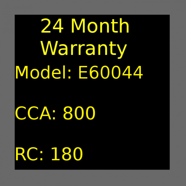 Energised MF Battery DEL-N88H (E60044) - Image 2