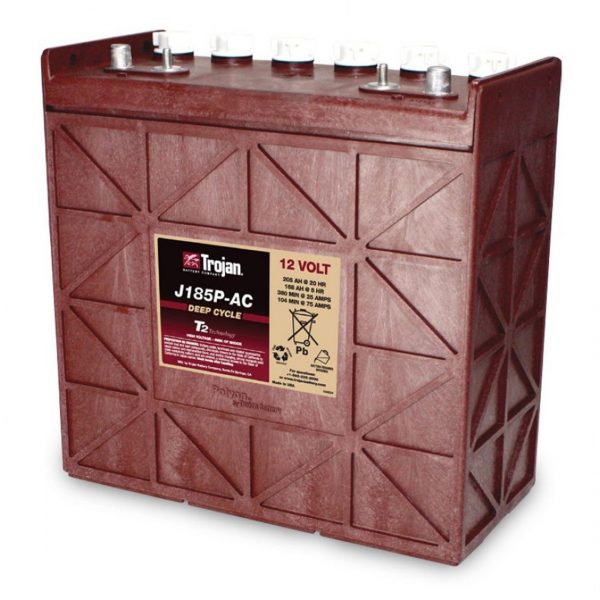 Trojan J185P 12V Deep Cycle Wet Battery - Image 2