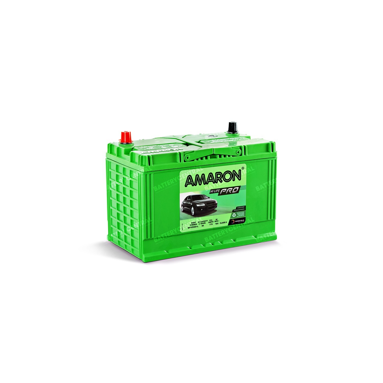 Amaron Pro Series MF Battery 125D31L Battery Central Brisbane