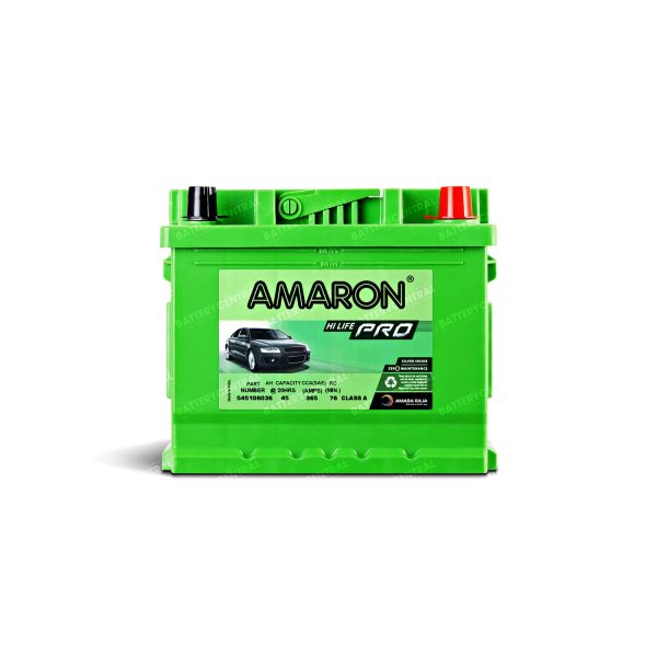 AmaronProSeriesMFAutomotiveBatteryDin45 - Image 2