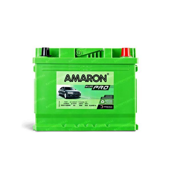 AmaronProSeriesMFAutomotiveBatteryDin55H - Image 2