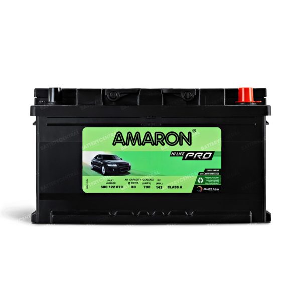 AmaronProSeriesMFAutomotiveBatteryDin80 - Image 2