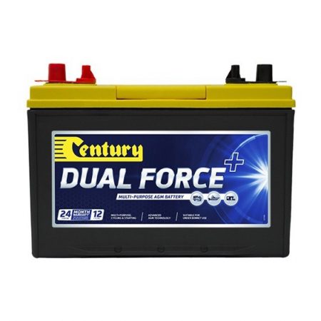 CenturyDualForceAGMUnderBonnetBattery24XMF