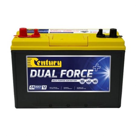 CenturyDualForceAGMUnderBonnetBattery27XMF