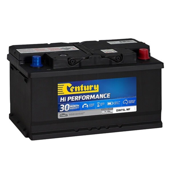 Century Hi Performance Battery DIN75L MF