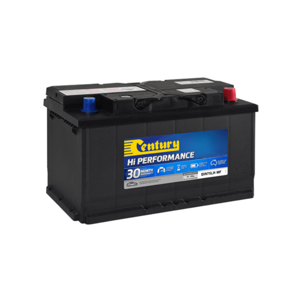 CenturyHiPerformanceCarBatteryDIN75LHMF