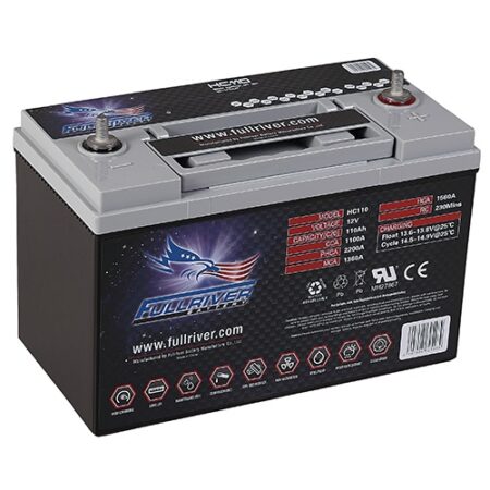 Fullriver HC Series High Cranking AGM Battery HC110 (PC2150 stud)