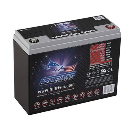 Fullriver HC Series High Cranking AGM Battery HC40 (Extreme40)