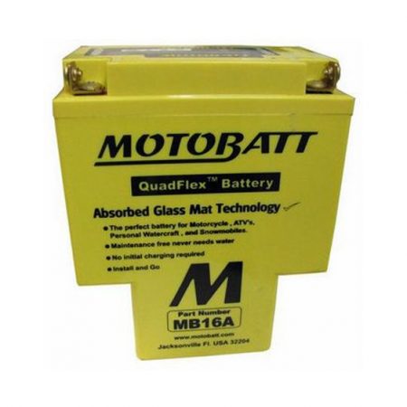 Motobatt AGM Battery MB16A