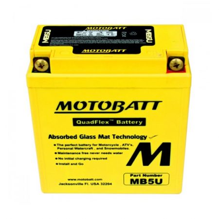 Motobatt AGM Battery MB5U