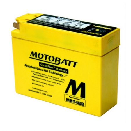 Motobatt AGM Battery MBT4BB