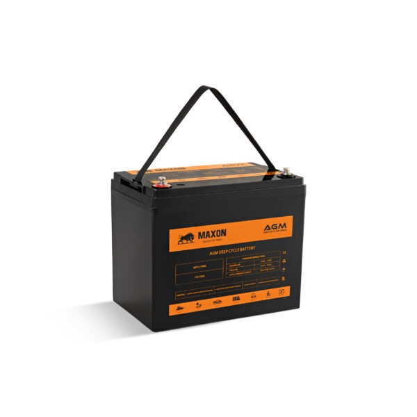 Maxon AGM Heavy Duty Battery MX12-75XHD - Image 3