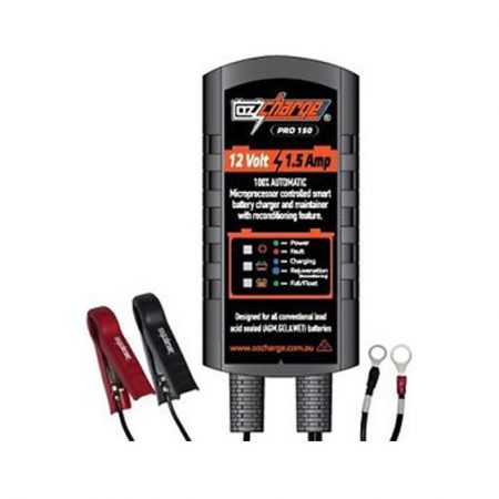 Ozcharge Pro Series 12V 1.5A Battery Charger OC-PR0150