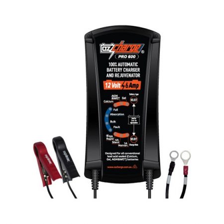 Ozcharge Pro Series 12V 6A Battery Charger OC-PRO600