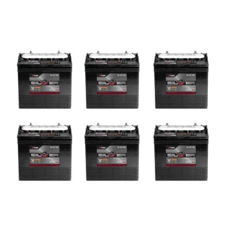 Trojan S875 Set of 6 48V Golf Cart Battery