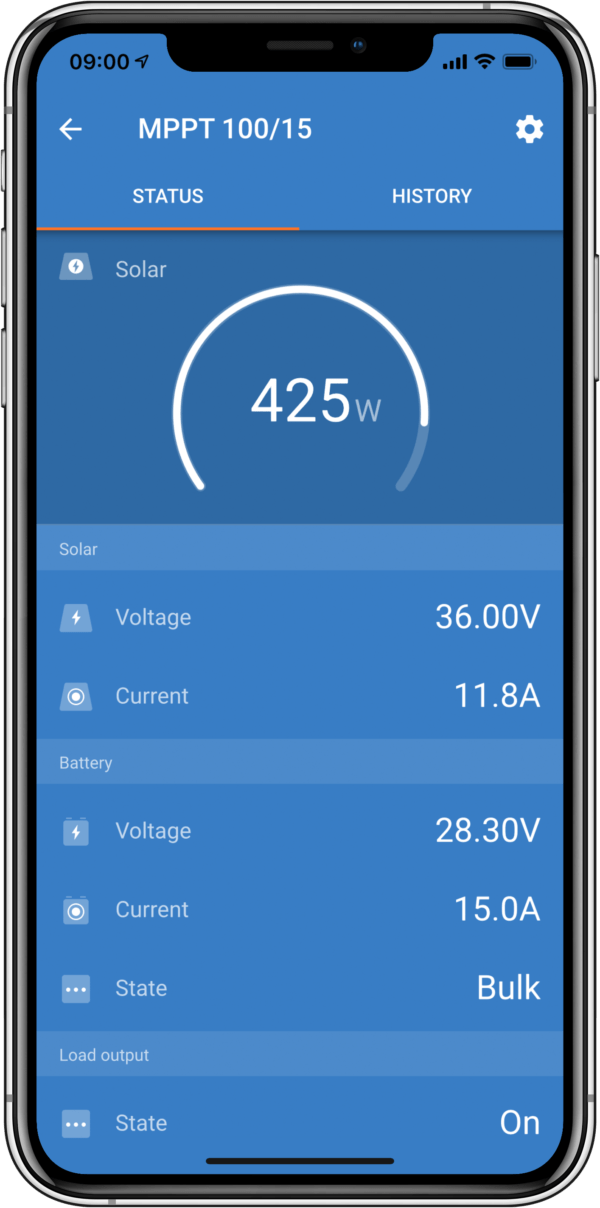 Victron SmartSolar MPPT 100/30 Bluetooth Solar Controller SCC110030210 - Image 5
