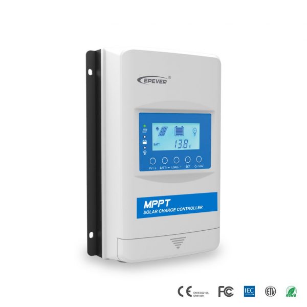 Epever Lithium Compatible  MPPT 20A 100V Solar Controller with LCD Display XTRA2210N-XDS2 - Image 2