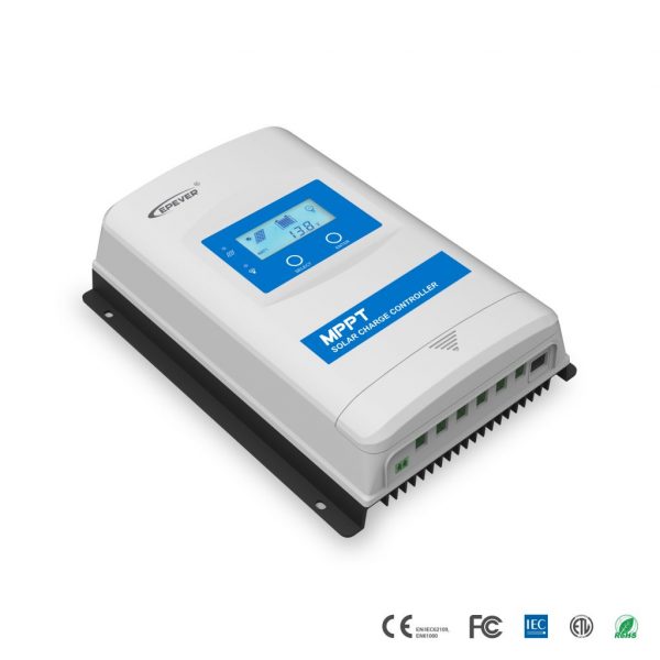 Epever Lithium Compatible  MPPT 20A 100V Solar Controller with LCD Display XTRA2210N-XDS2