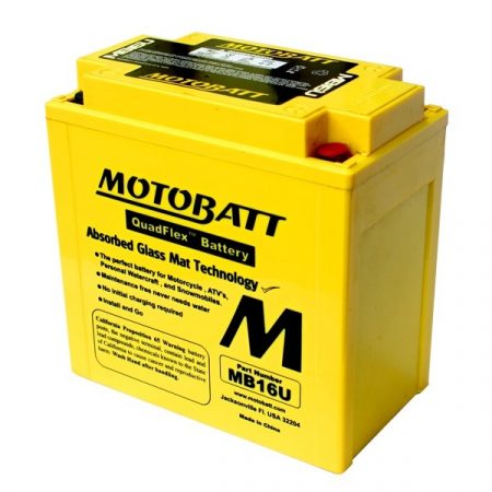 Motobatt AGM Battery MB16U