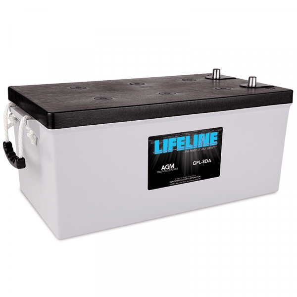 Lifeline AGM GPL-8DA Deep Cycle Battery (12V 255Ah)