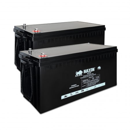 Maxon 24V 240Ah Off Grid Battery Bank MXEG12-240 X 2