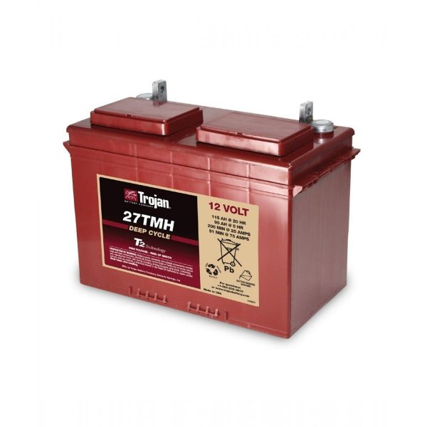 Trojan 27TMH 12V Deep Cycle Wet Battery - Image 2
