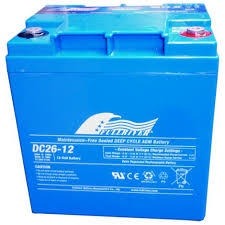 Fullriver AGM Deep Cycle Battery 12V26Ah DC26-12A (UPRIGHT)
