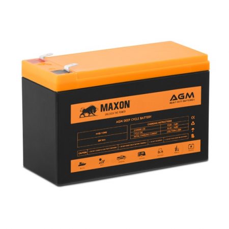 Maxon Sealed Lead Acid Battery MX12-9.0HD