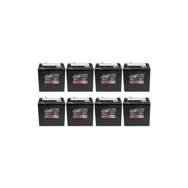 Trojan S105 Set of 8 48V Golf Cart Batteries