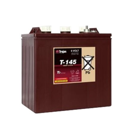 Trojan T145 6V Deep Cycle Wet Battery