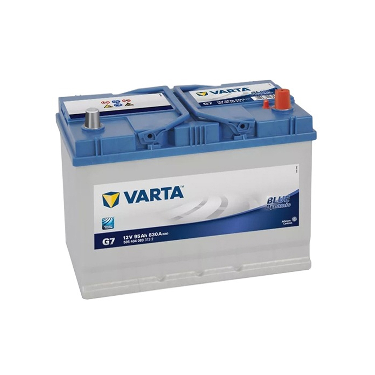 Varta G7 Blue Dynamic MF Car Battery (N70ZZL)