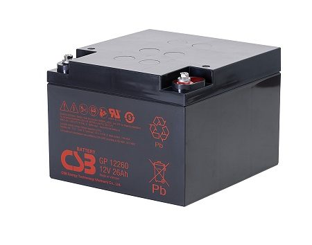 CSB GP12260 M5 12V 26Ah VRLA Standby Battery