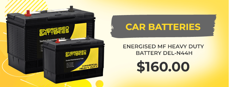 Energised Car Batteries