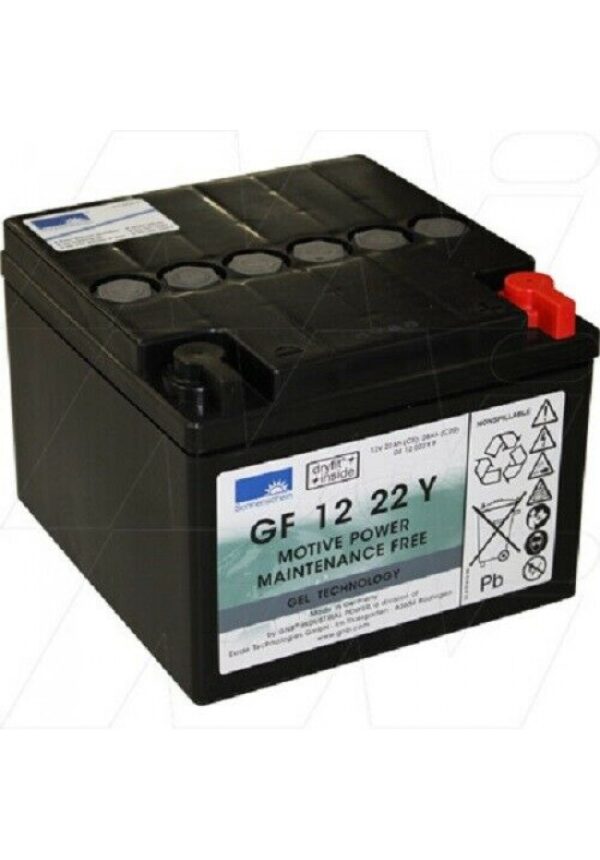 Sonnenschein GF12022YF 12V 24Ah Gel Deep Cycle Battery