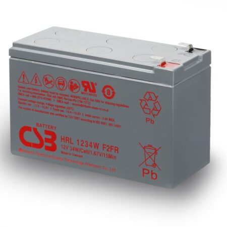 CSB 12V 9Ah F2 HRL1234FR Battery