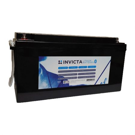 Invicta Lithium Deep Cycle Battery 12V 200Ah SNL12V200BT
