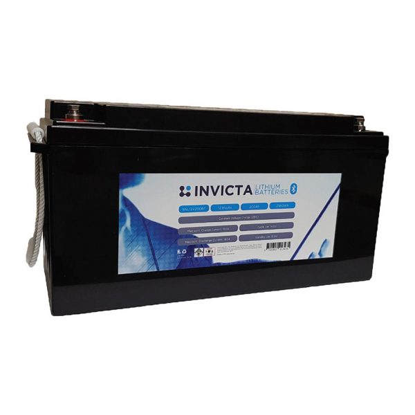 Invicta Lithium Deep Cycle Battery 12V 200Ah SNL12V200BT