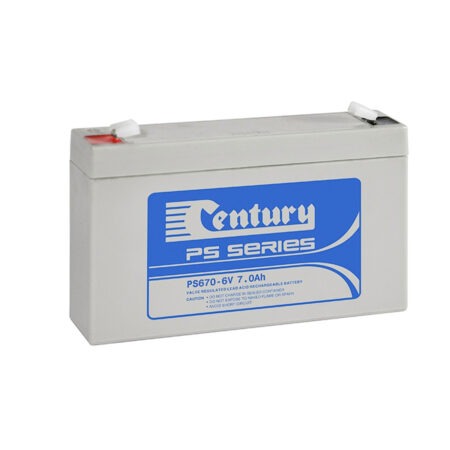 Century PS Series AGM Battery 6V 7.0Ah PS670