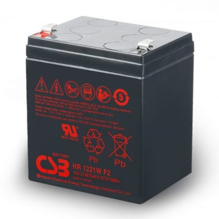CSB HR1221 12V 5Ah F2 UPS BATTERY