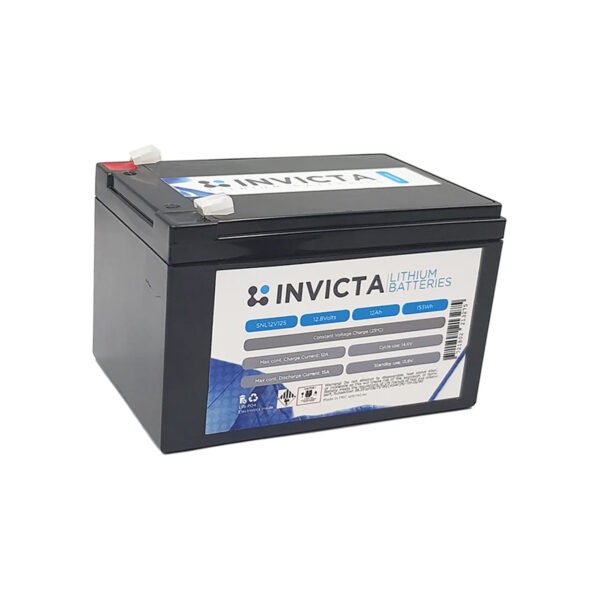 Invicta Lithium Deep Cycle Battery 12V 12Ah SNL12V12S