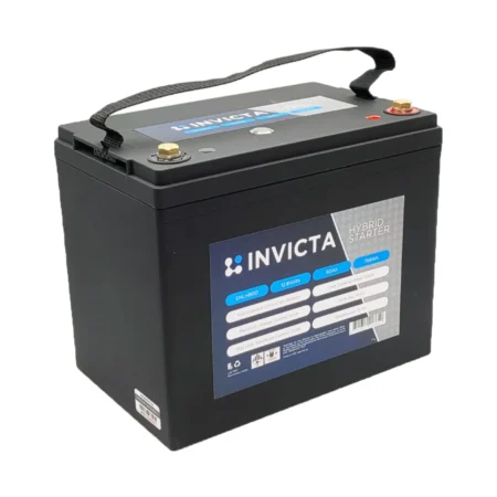 Invicta Hybrid Starter Lithium Battery 12V 60Ah SNLH80DL