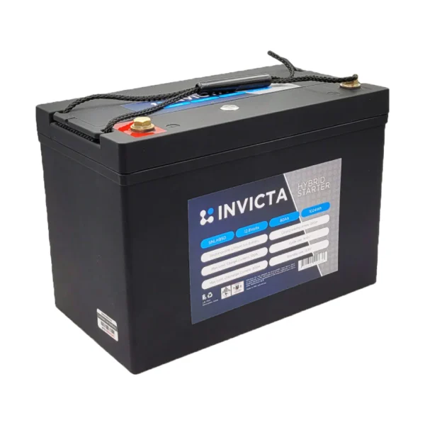 Invicta Hybrid Starter Lithium Battery 12V 80Ah SNLH95D