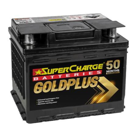 Supercharge Gold Plus Car Battery MF44 (DIN44)