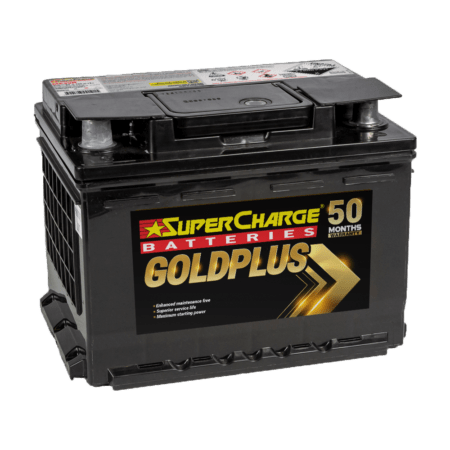 Supercharge Gold Plus Car Battery MF55R (DIN55R)