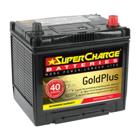 Supercharge Gold Plus Car Battery MF75D23L